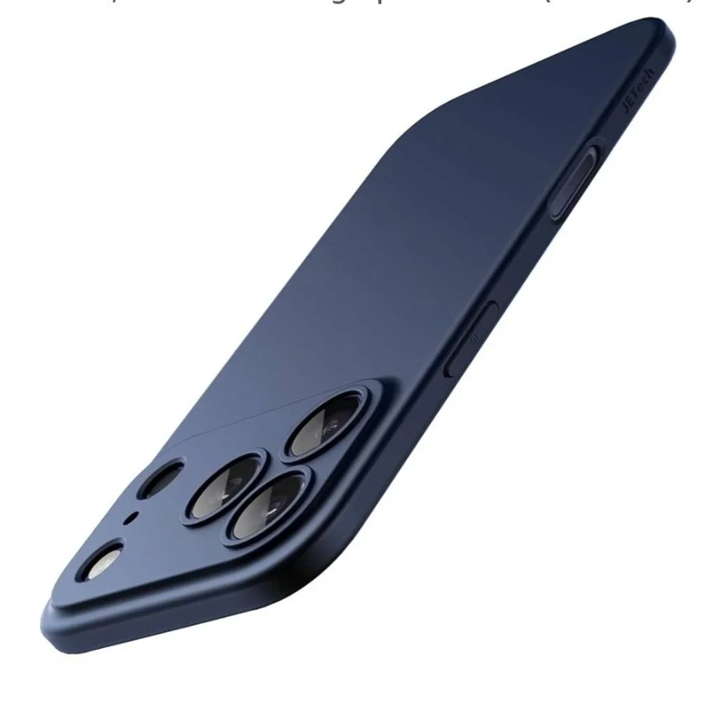 JETech Slim Fit Cases‎ (2) for iPhone 17 Pro 6.3 Inch Matte Hard Back Cover